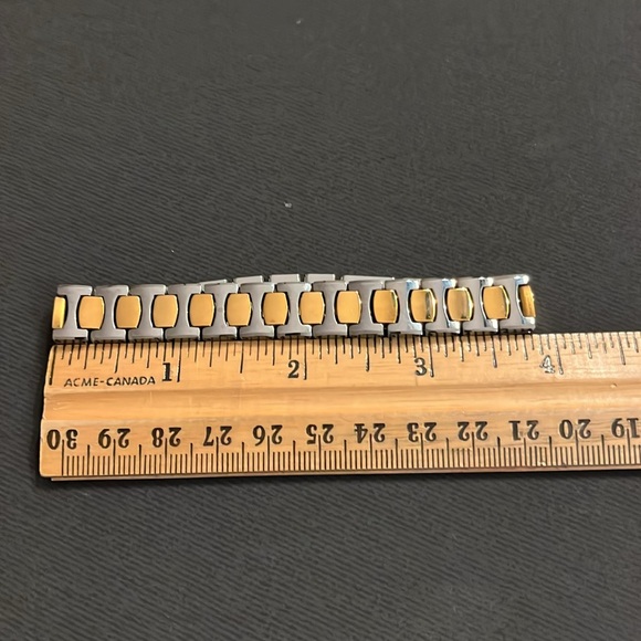 Bracelet Stainless Steel and Gold Tone, excellent condition. See the photos. - Picture 10 of 11